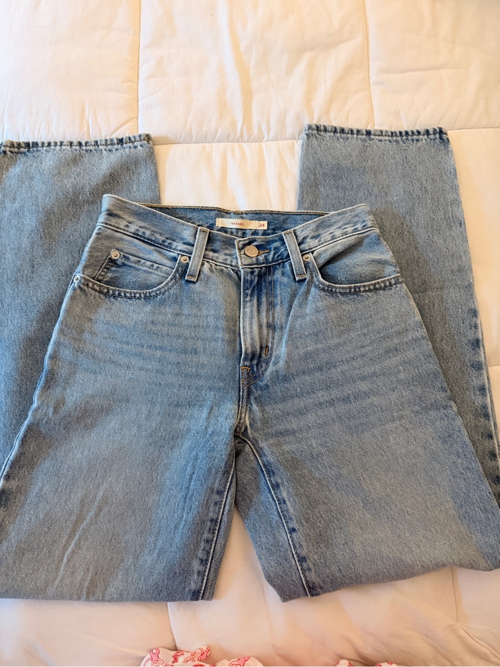 Women’s Levi’s 90s Baggy Light Blue Denim Jeans